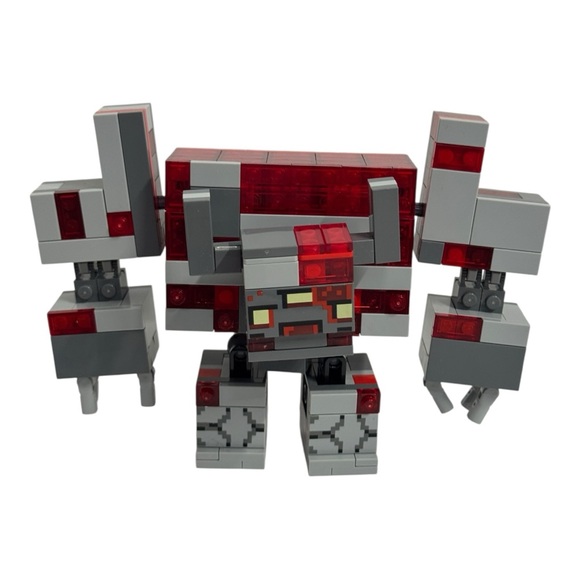 LEGO Minecraft Dungeons Adventure Set 21163 Red Gray Black Complete With Manuals - Picture 4 of 11